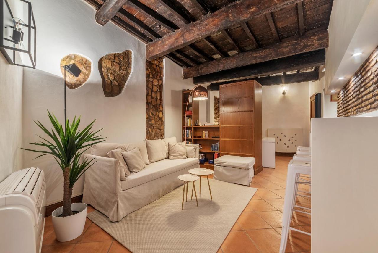 Heart Of Trastevere Studio Flat Rome Bagian luar foto